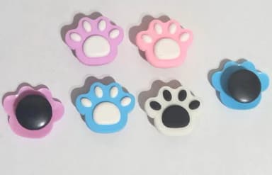 Pins para Crocs Patinhas Variados - 6 Unidades