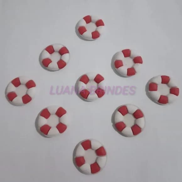 Aplique Emborrachado de Mini Boia - Pct C/20 Unidades