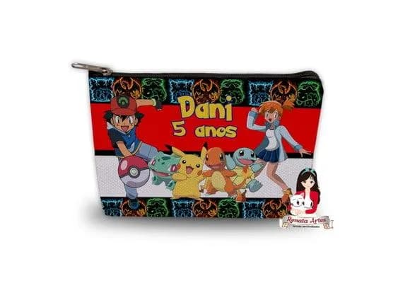 Necessaire Personalizada Pokemon