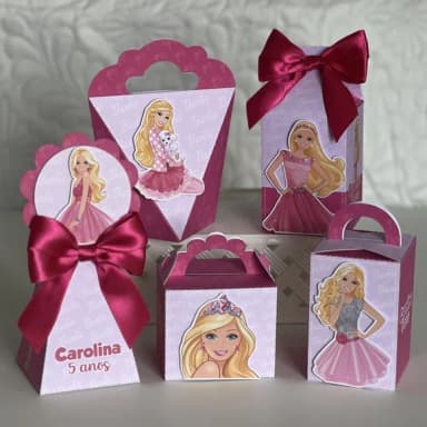Kit 30 Lembrancinhas - Barbie