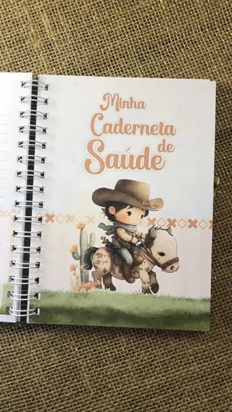 Caderneta de Saúde / Vacinação Personalizada - Cowboy