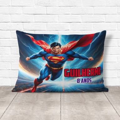 Almofada Personalizada lembrancinhas do Super Man