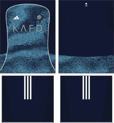 Arte Vetor Camisa Al-nassr Visita 2025-2026