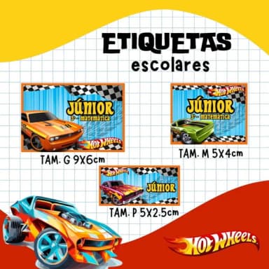 60 Etiquetas Escolares