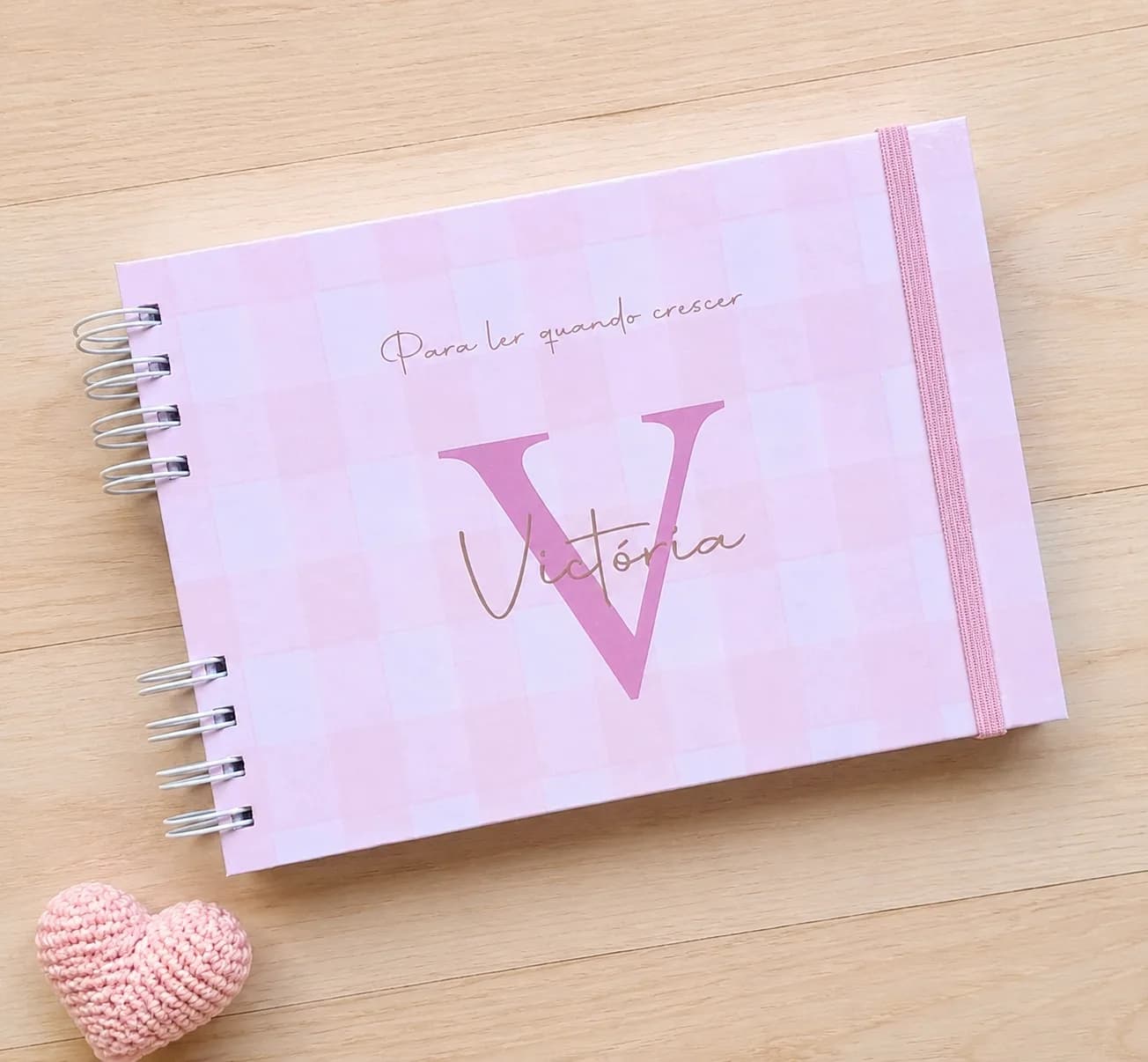 Caderno de Mensagens para Bebê