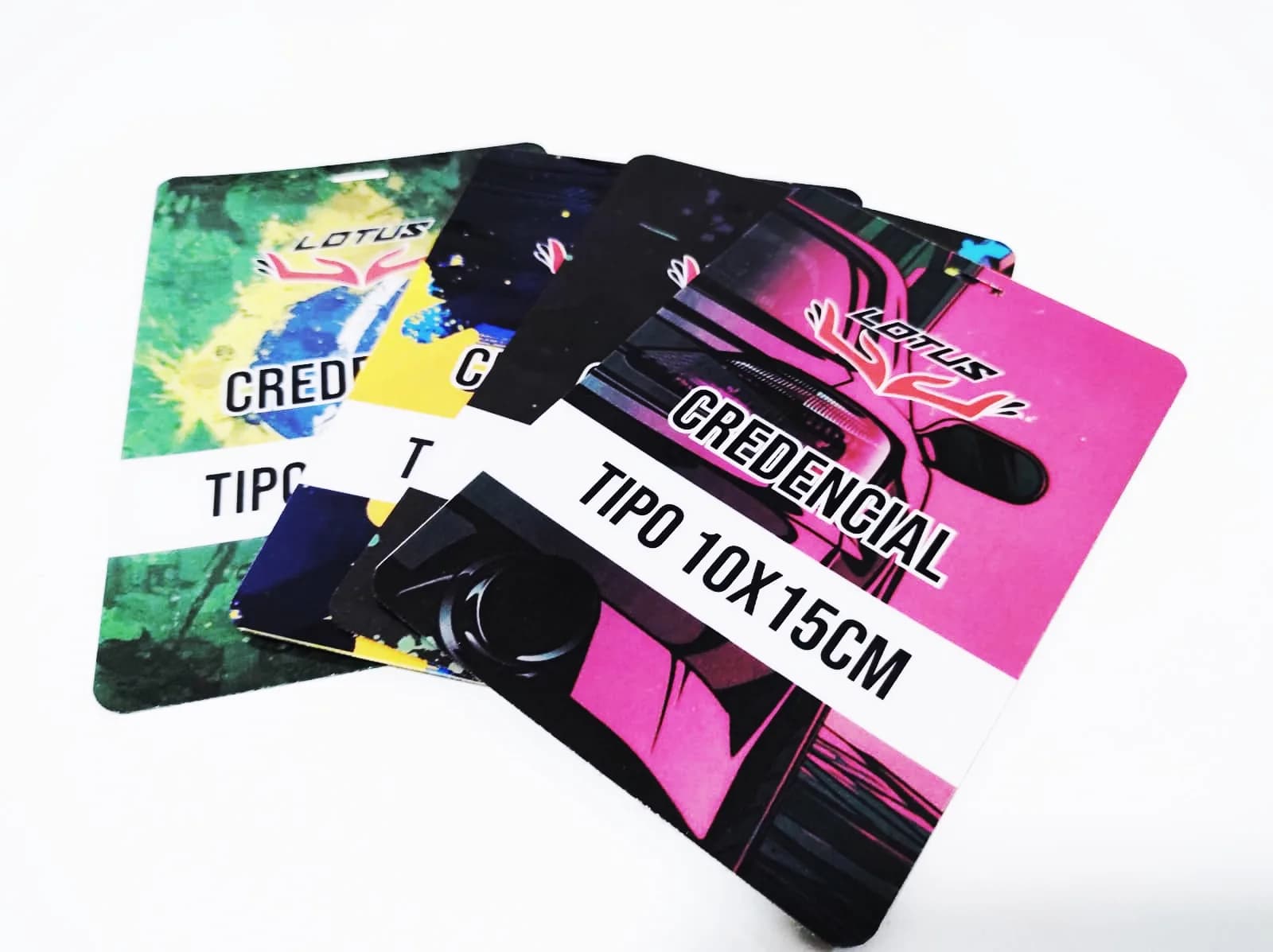 Credencial Personalizada 9x13 para Eventos Festas Shows
