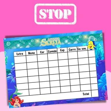 Jogo do Stop ( Conhecido Como Adedanha)