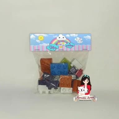 Blocos de Montar Personalizado Chuva de Benção