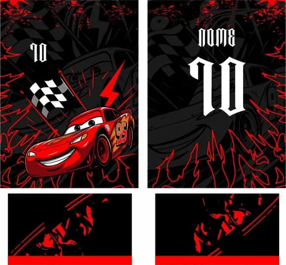 Arte Vetor Camisa Interclasse Carro Mod-791