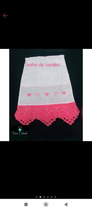 Toalha de Lavabo/Toalha de Mão