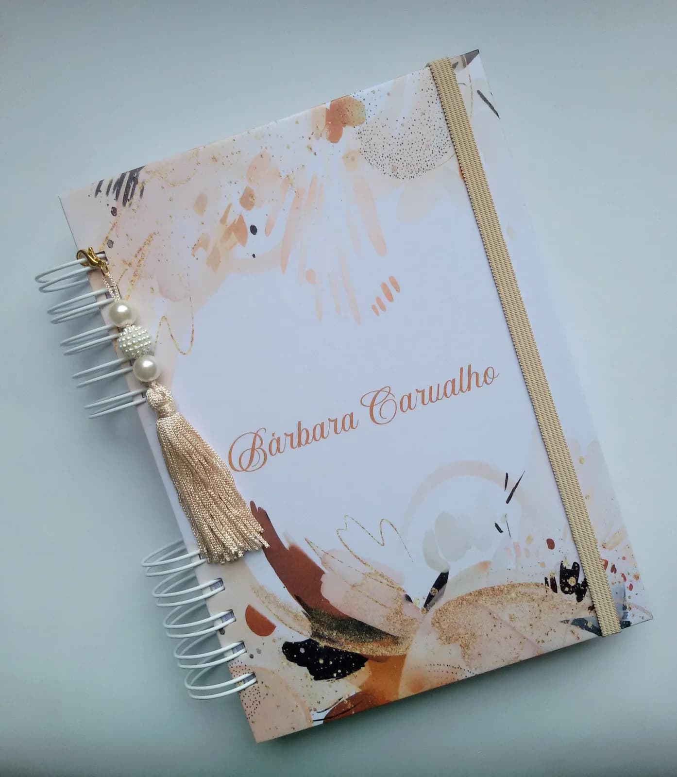 Caderno A5 Pautado Abstrato c/ 100 folhas