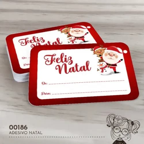 Adesivo Natal - 00186