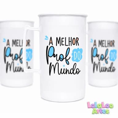 Lembrancinha Caneca Dia dos Professores A Melhor Prof do Mundo