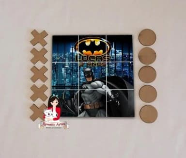Jogo da Velha Personalizado Batman
