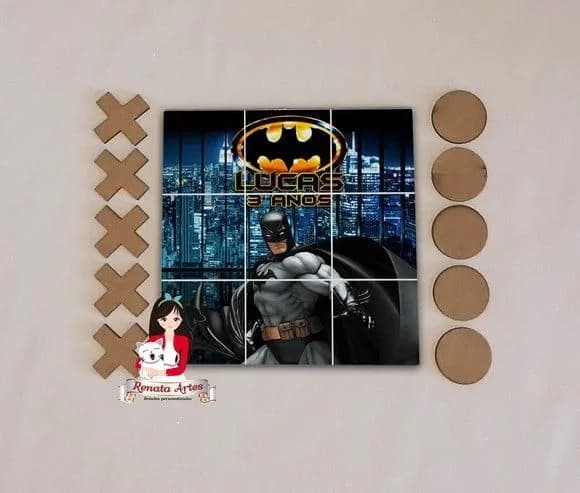 Jogo da Velha Personalizado Batman