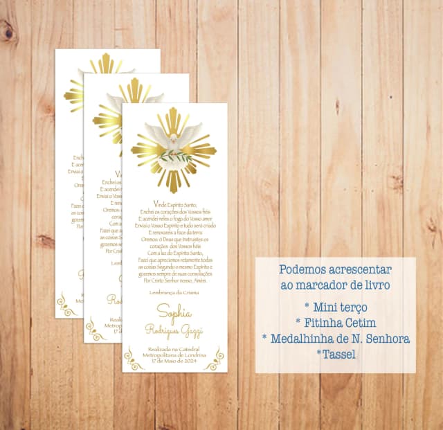 Marcador página de crisma