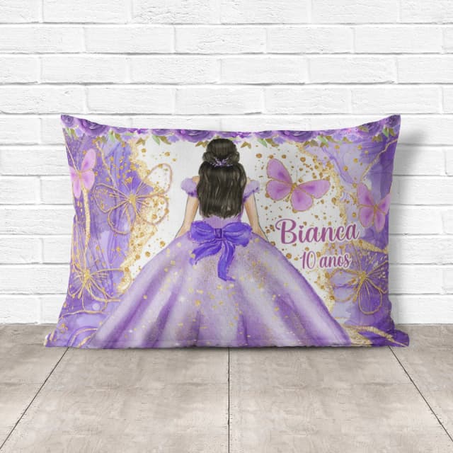 Almofada Personalizada lembrancinhas de 15 Anos