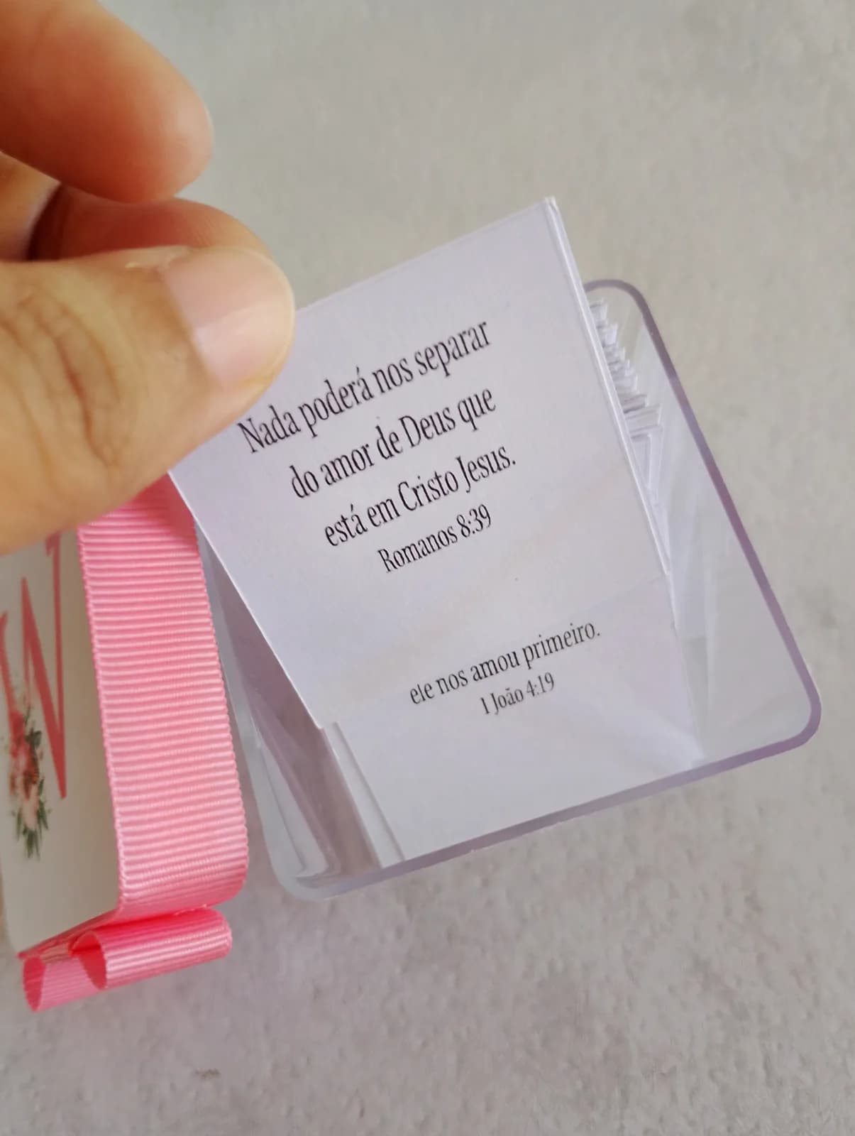100 Caixinhas de Promessas Acrílico /lembrancinhas personalizadas