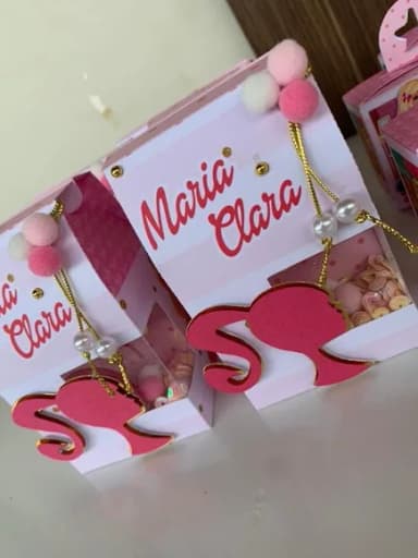 Kit 60 Lembrancinhas Barbie