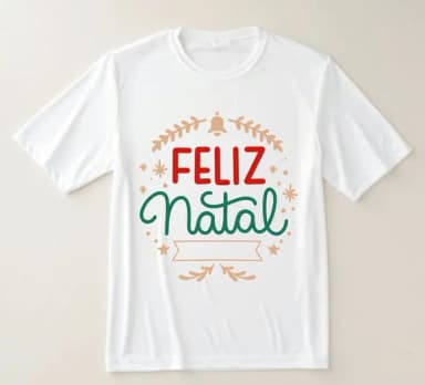 Camiseta Família de Natal Personalizada - Celebre em Estilo