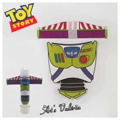 Apliques para Tubete Buzz Lightyear do Toy Story