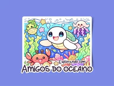 Livro de Colorir A5 50 Folhas