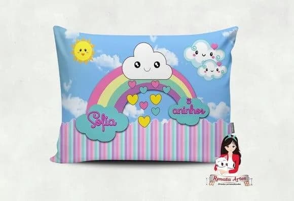 Almofada Personalizada Chuva de Benção
