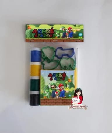 Kit Artes Personalizado Super Mario Bross