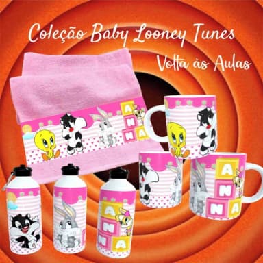 Kit Toalhinha com Garrafa Personalizada