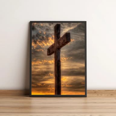 Quadro Cruz De Jesus Cristo 79