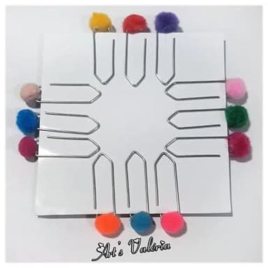 Clips Pompom -valor Unitário - Cores Sortidas