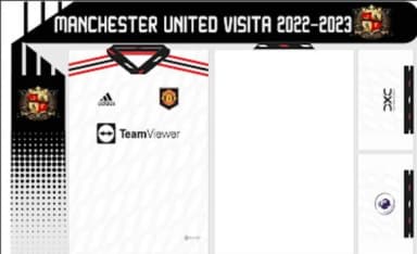 Vetor Da Camisa Do Manchester United 2022/2023
