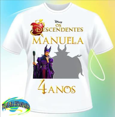 Camiseta Os Descendentes - Malévola
