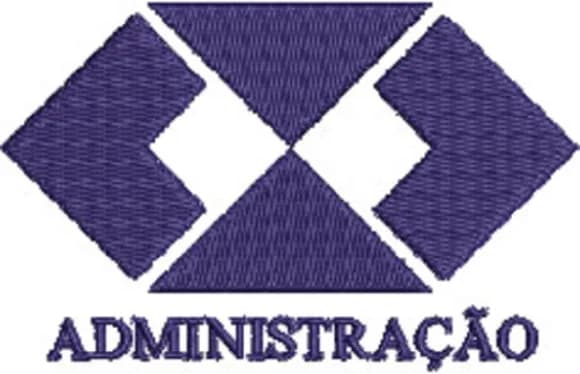 Matriz de Bordado Símbolo Administração