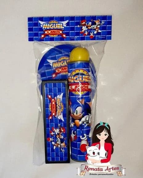 Kit Jogos 3 Sonic