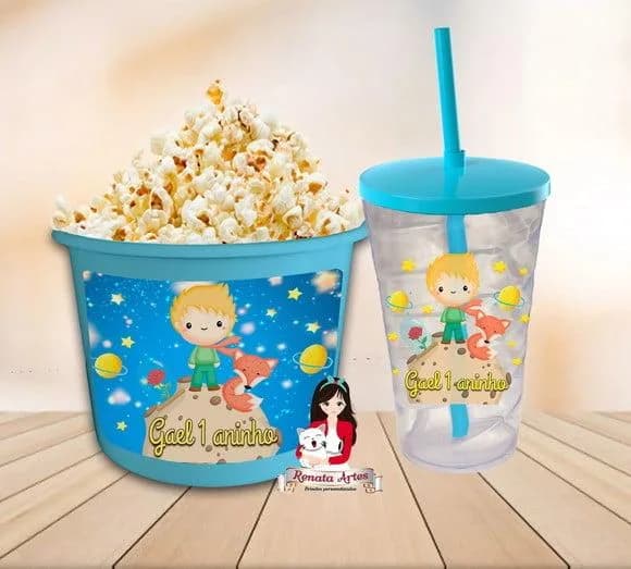 Kit Cinema Personalizado Pequeno Príncipe
