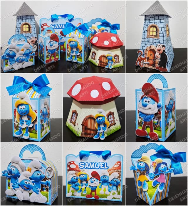ARQUIVO DE CORTE OS SMURFS
