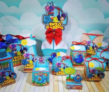 Kit 30 Lembrancinhas Galinha Pintadinha