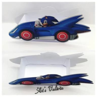 Caixinha Carro Do Sonic