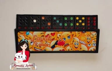 Dominó Personalizado Emoji Emotical