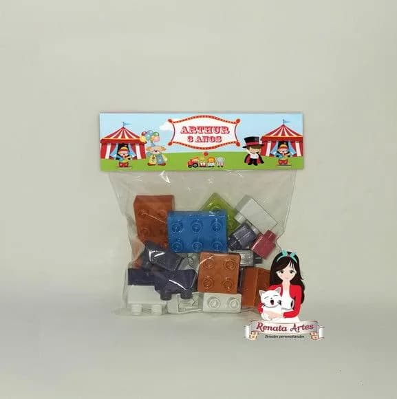 Blocos de Montar Personalizado Circo
