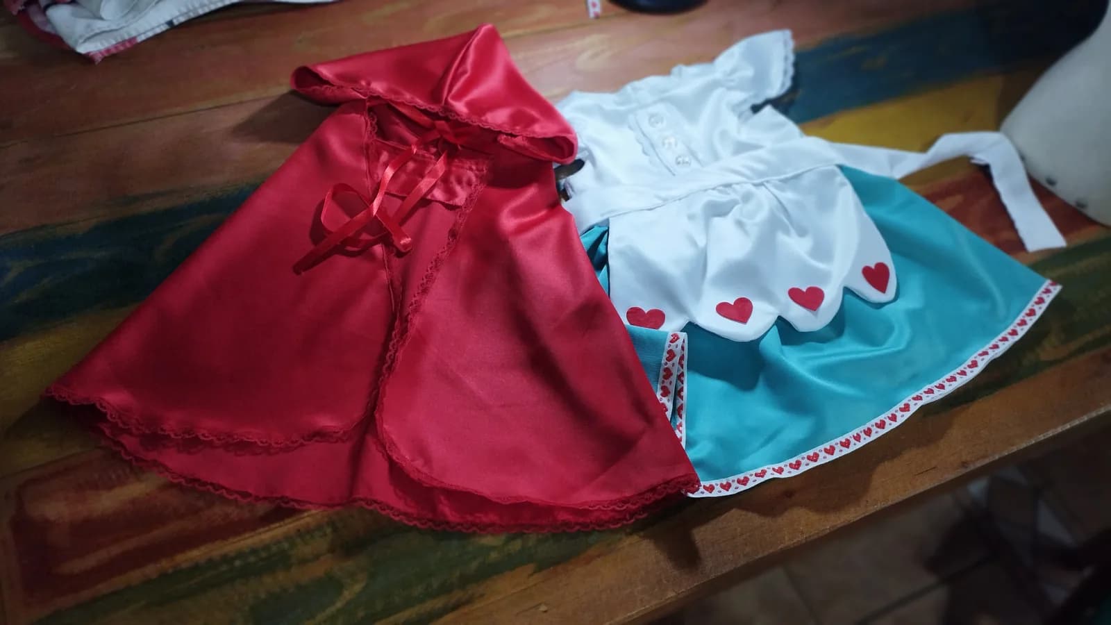 Vestido festa temática chapeuzinho vermelho