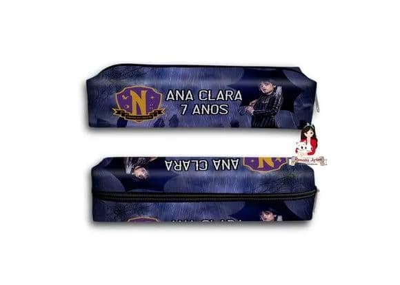 Estojo Personalizado Wandinha