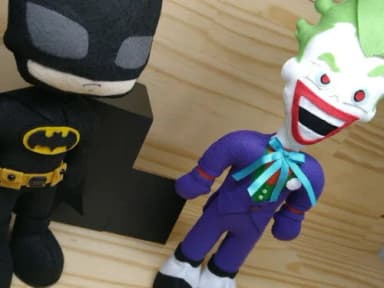 Coringa do Batman em Feltro