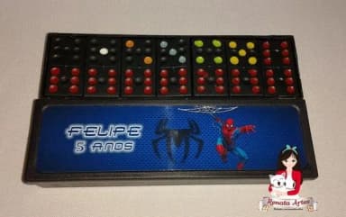 Dominó Personalizado Homem Aranha