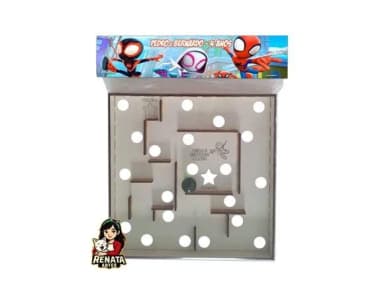 Labirinto Personalizado Lembrancinha Spidey