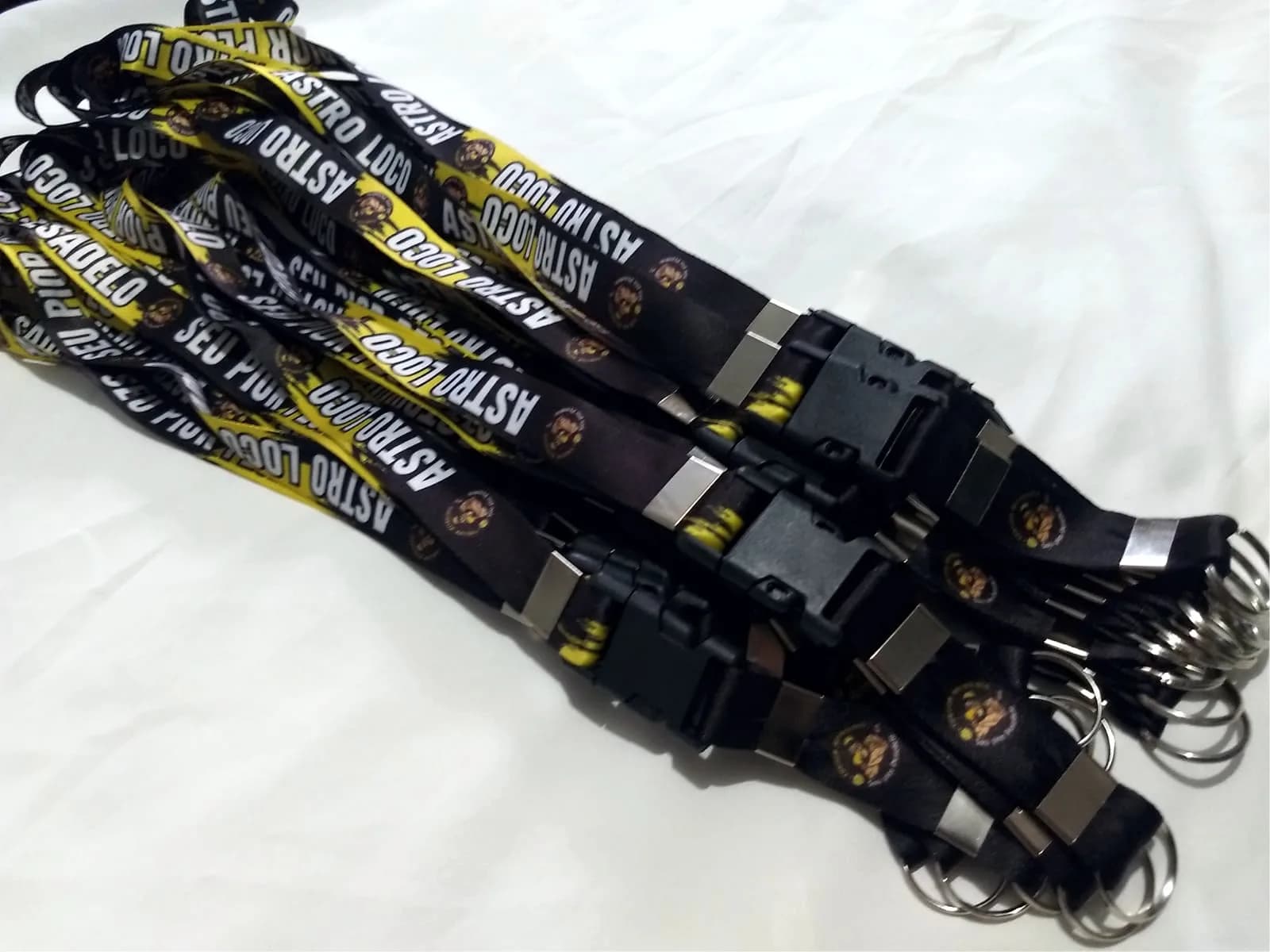 Cordões para Crachá Personalizado Premium(crachá,credencial)
