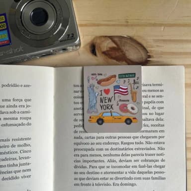 Marcador de Páginas Magnético - Nova York