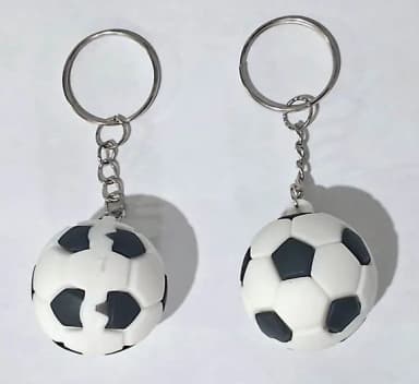 Chaveiro Bola de Futebol 3d - 2 Unidades
