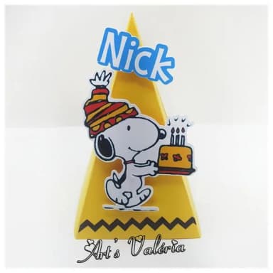 Caixa Piramide Snoopy
